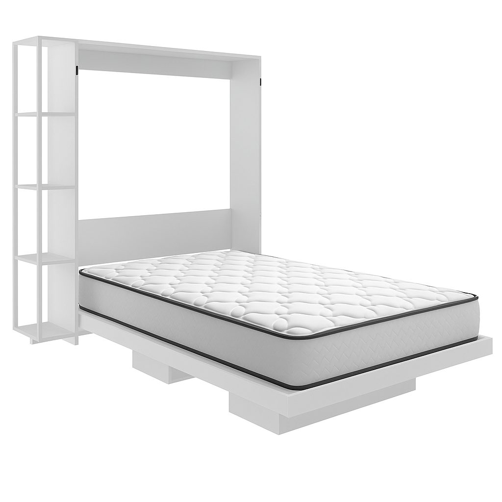 Combo Colchón 1,40 X 1,90 cm + Cama Doble Abatible Siena