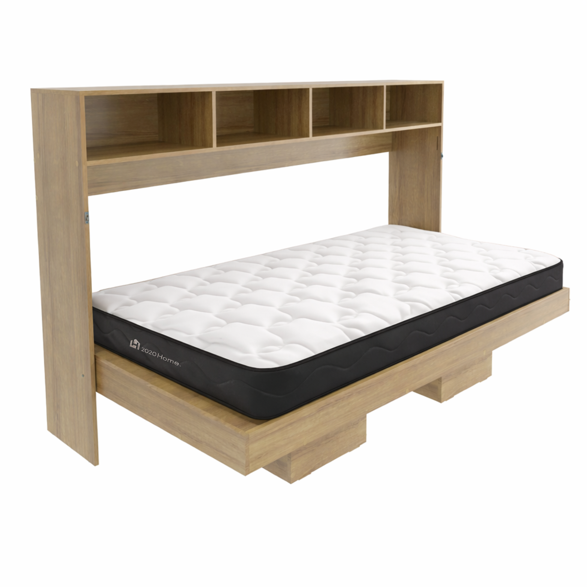 Combo Colchón 90x1.90cm + Cama Sencilla Abatible Toledo