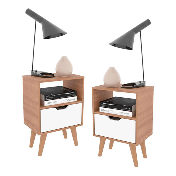 Combo 2 mesas de noche essen