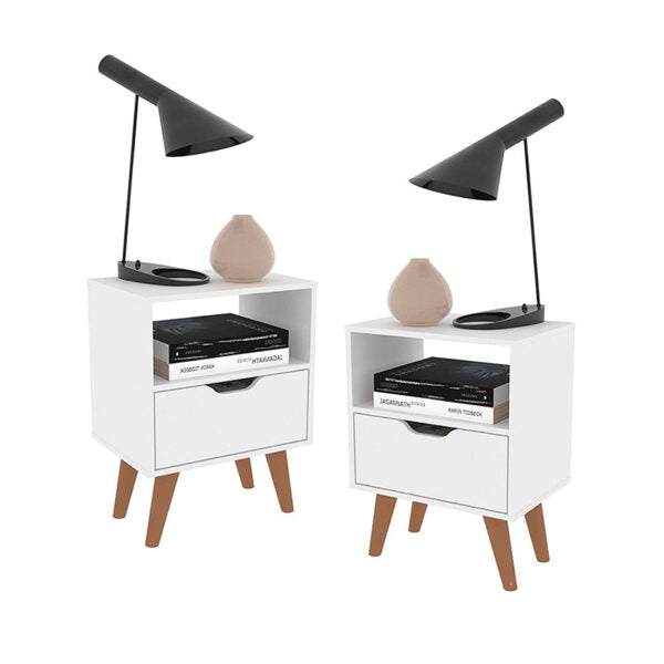 Combo 2 mesas de noche essen