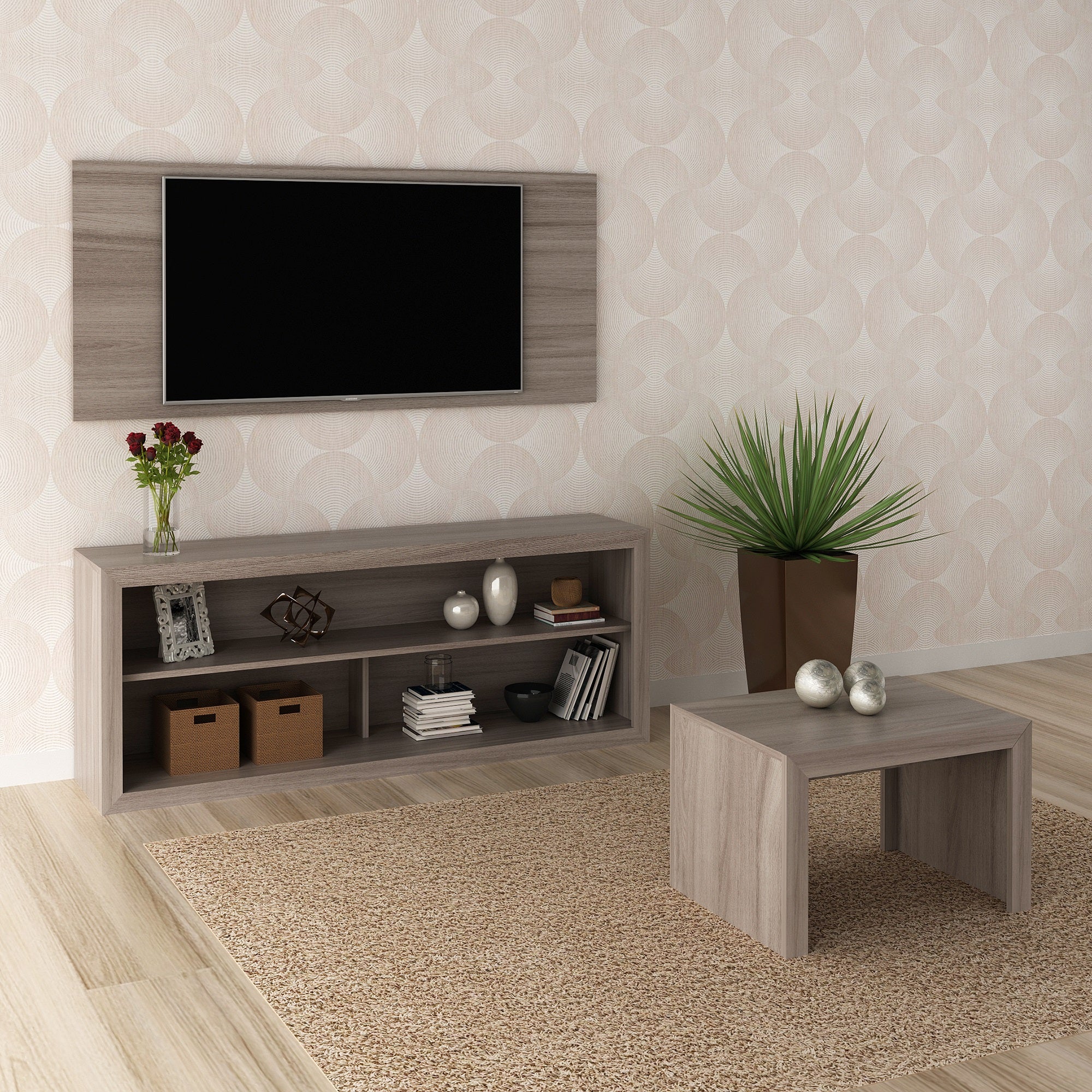 Combo Sala Living Gris