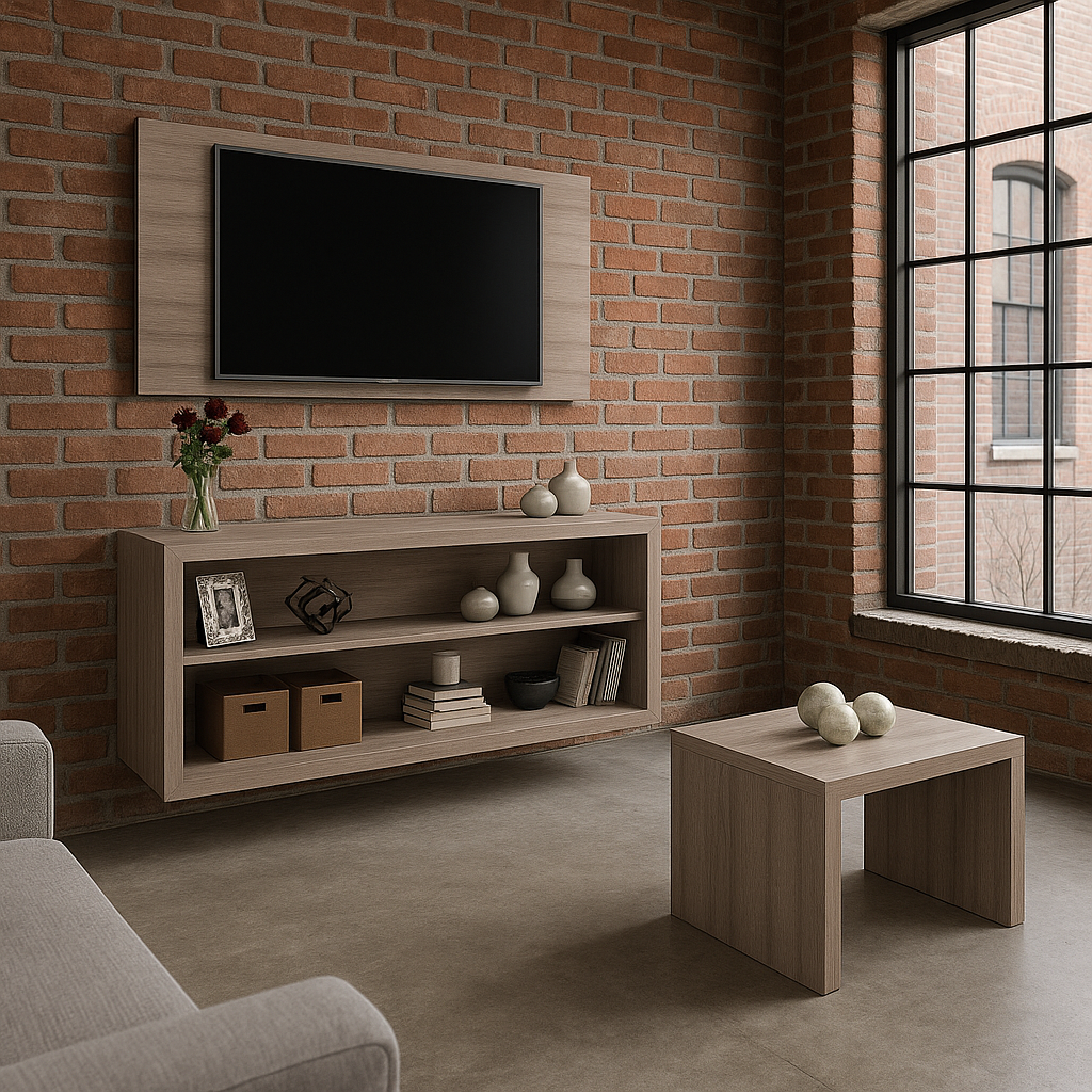 Combo Sala Living Gris