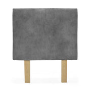 Cabecero verona sencillo liso gris tela