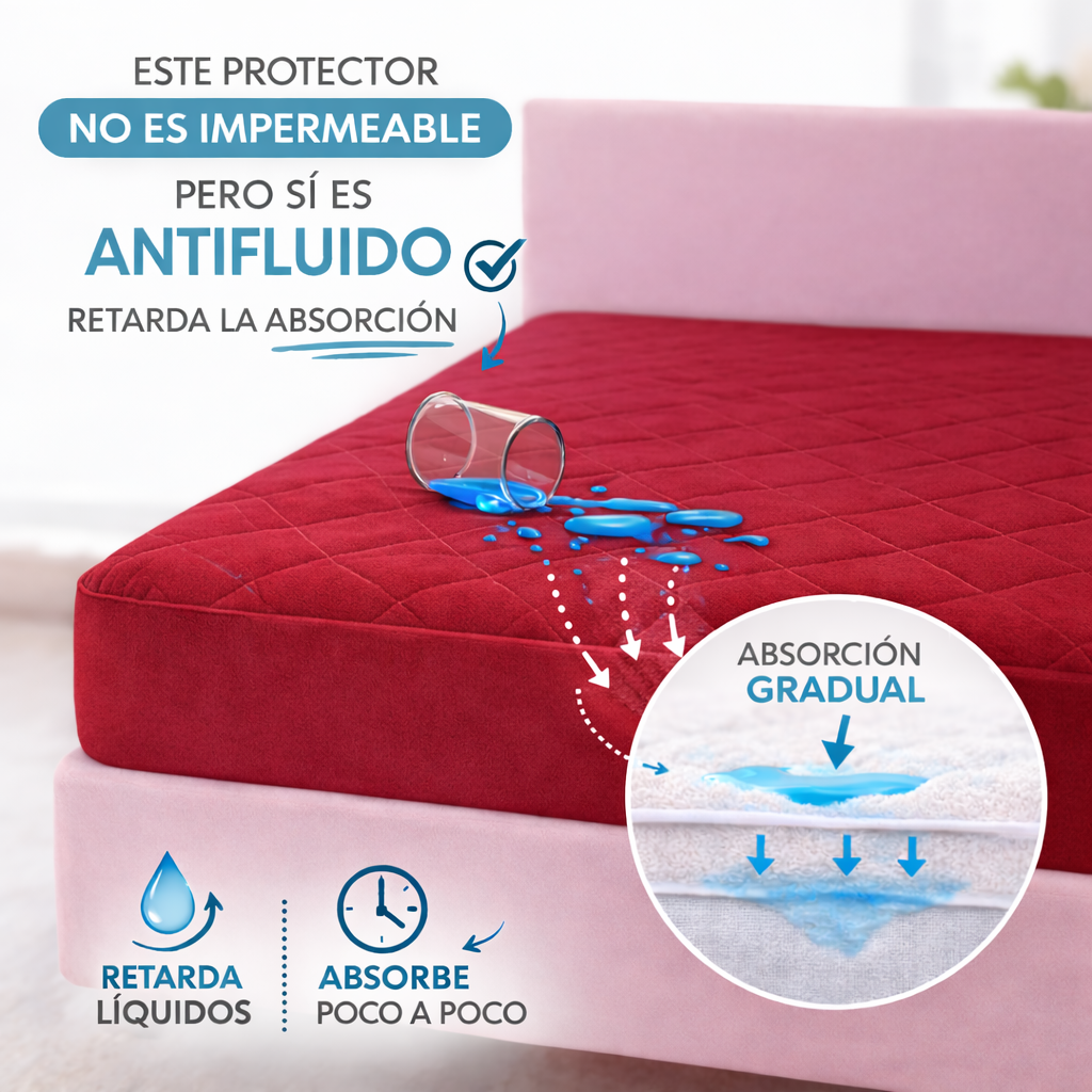 Protector Colchón King Antifluido