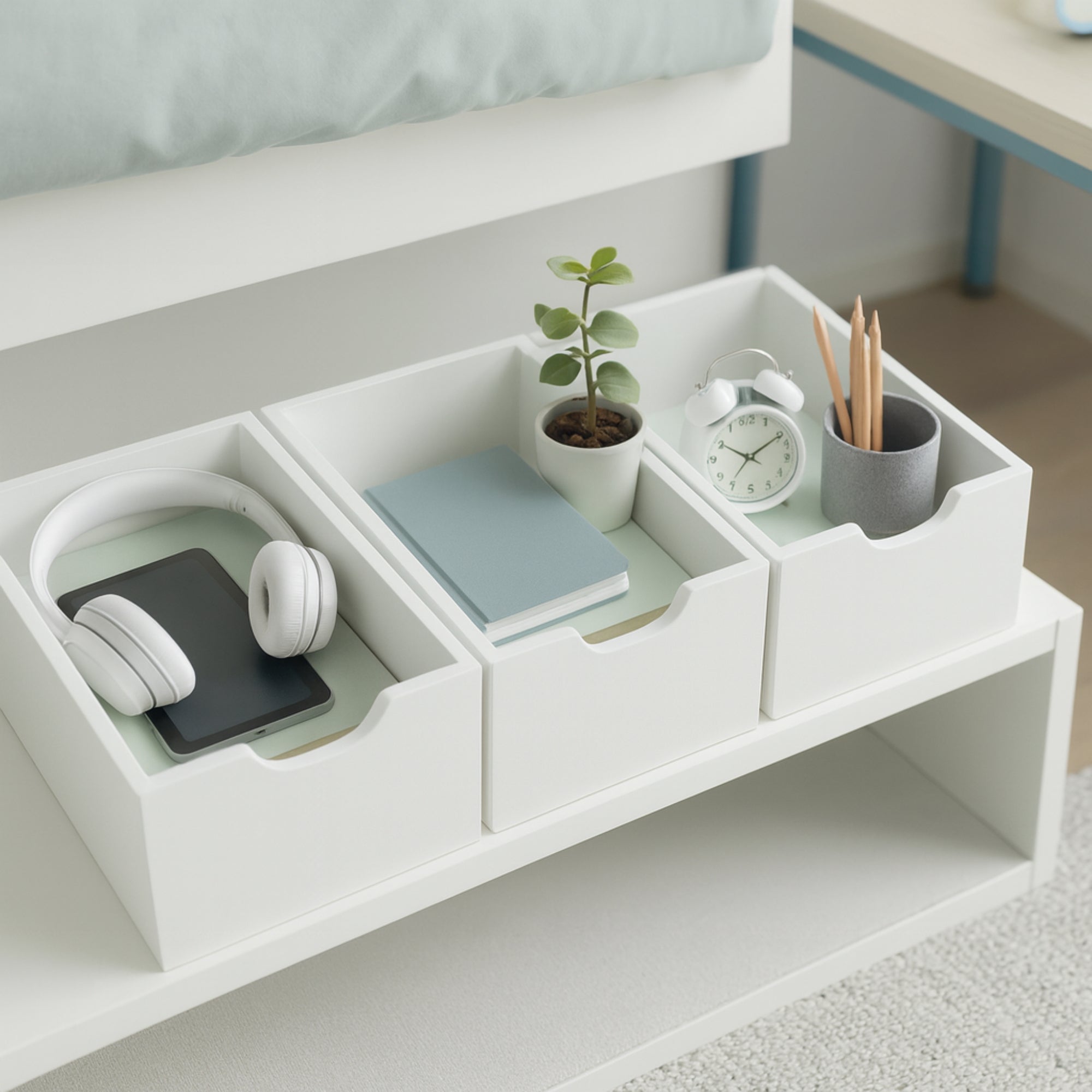 Kit 3 Cajones Organizador Santos