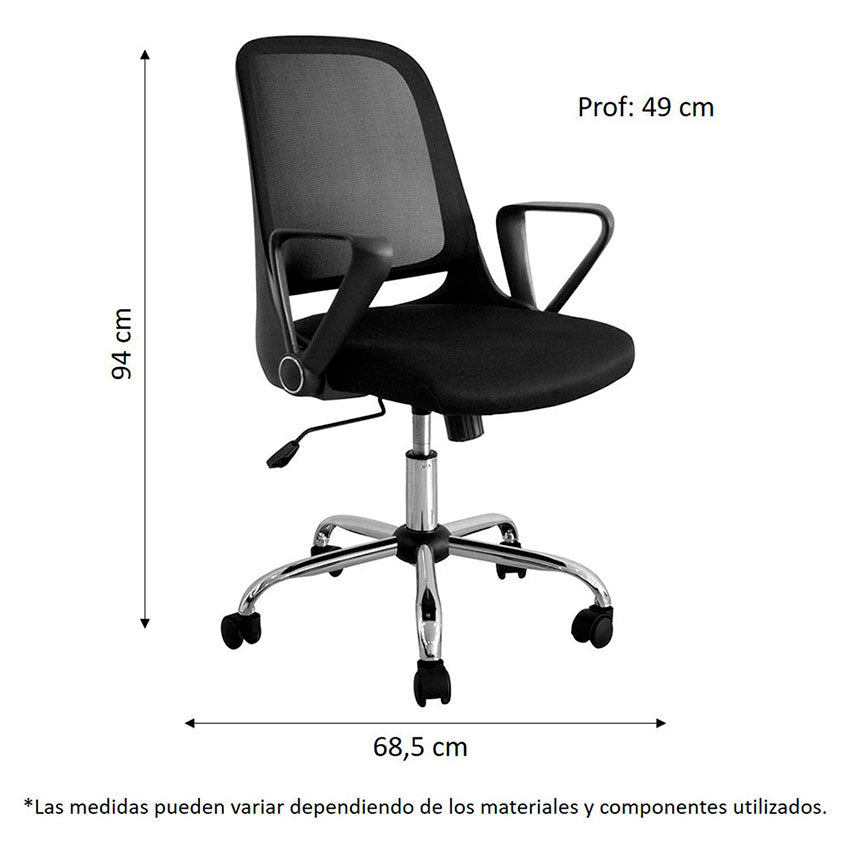 Silla Cloe Negro