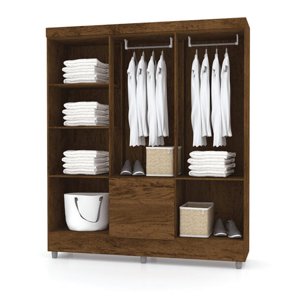 Closet 6 Puertas 2 Cajones Valent