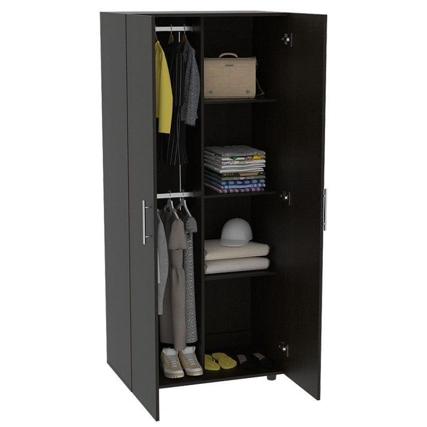 Closet tera, wengue y negro