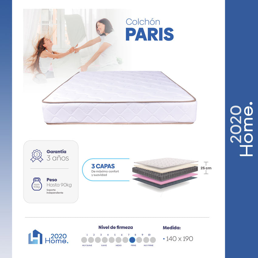 Colchon Paris Doble firme