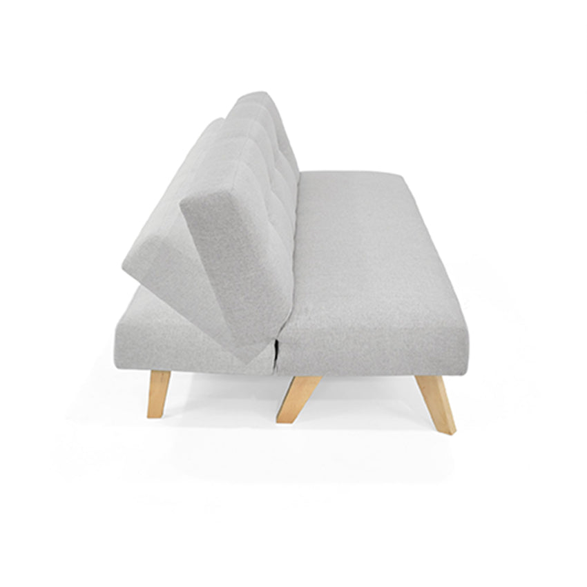 Combo sofá cama london y comedor 4 puestos liverpool plata