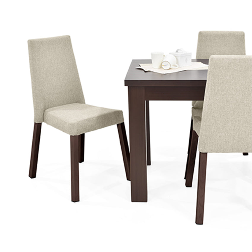 Comedor 4 puestos toronto sillas viena beige