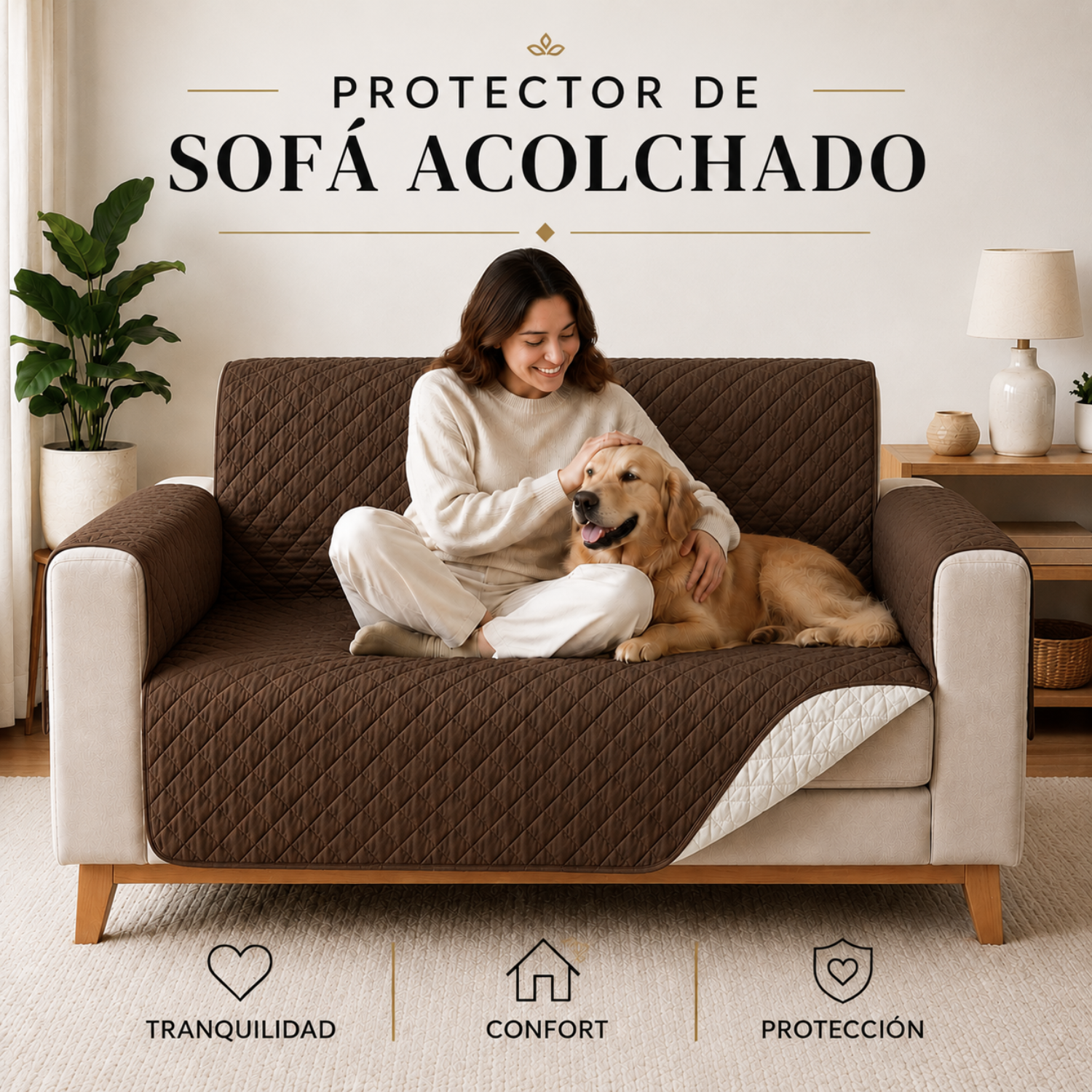 Protector Sofá 2 Puestos