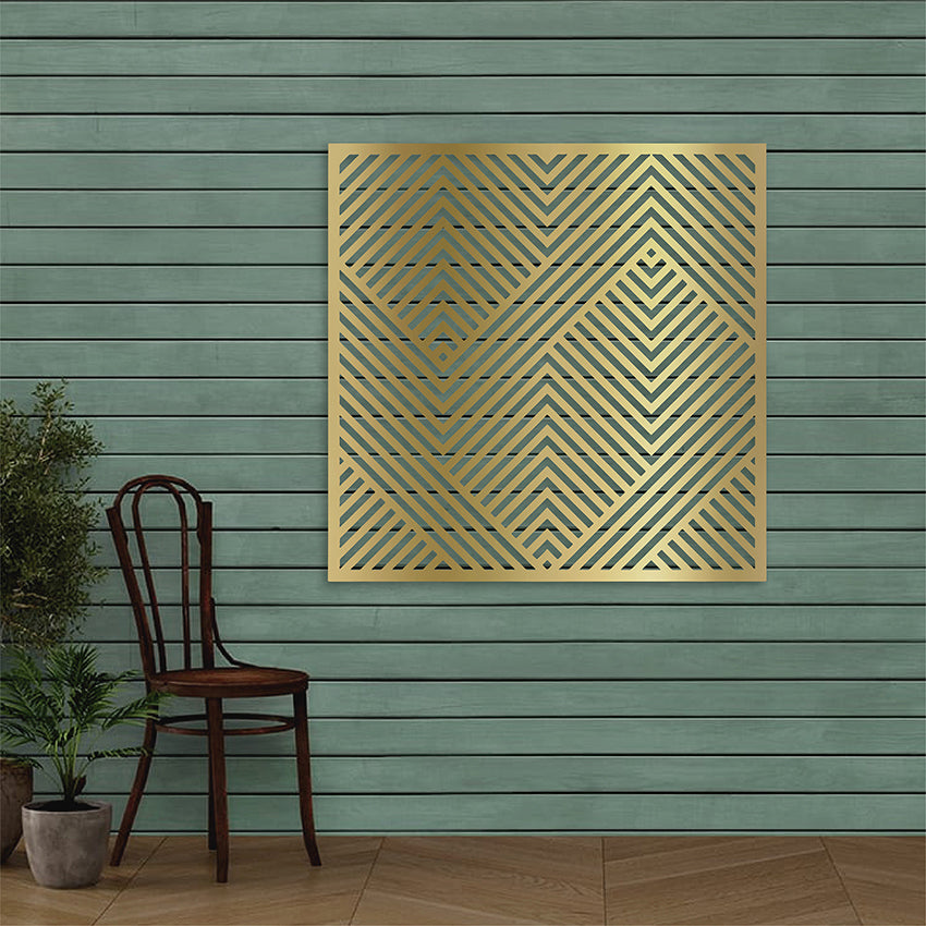 Cuadro calado cuadrado 4 mdf 60x60 cm