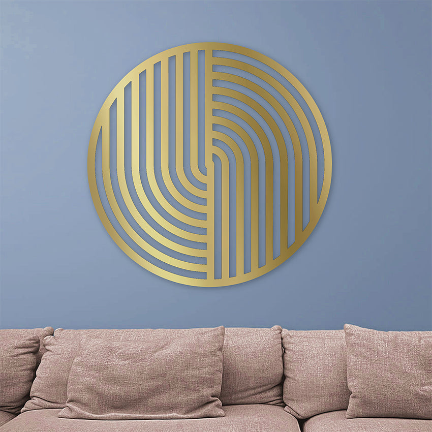 Cuadro calado redondo 1 mdf 60x60 cm