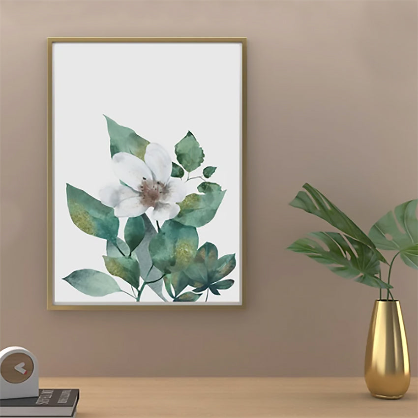 Cuadro flor mdf