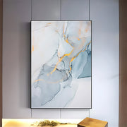 Cuadro marmol aguamarina mdf