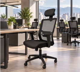 Silla Dark Negra