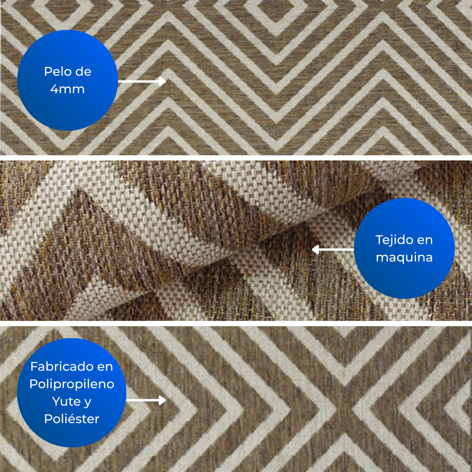 Alfombra Dover 1.00x1.50 Sisalo