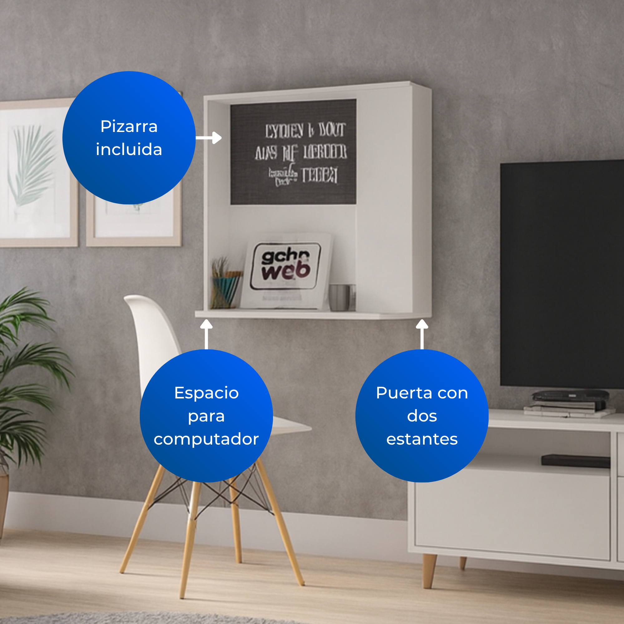 Escritorio Flotante Pepe