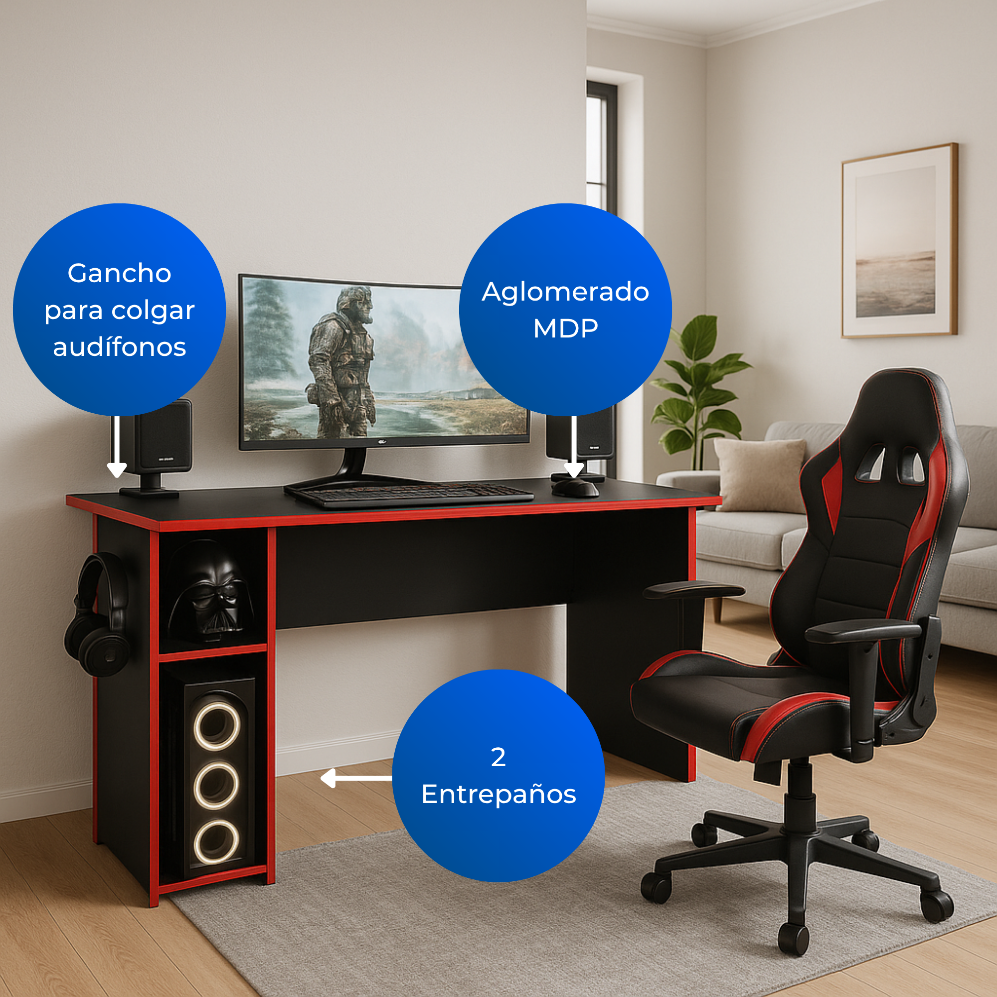 Escritorio Gamer Montpellier