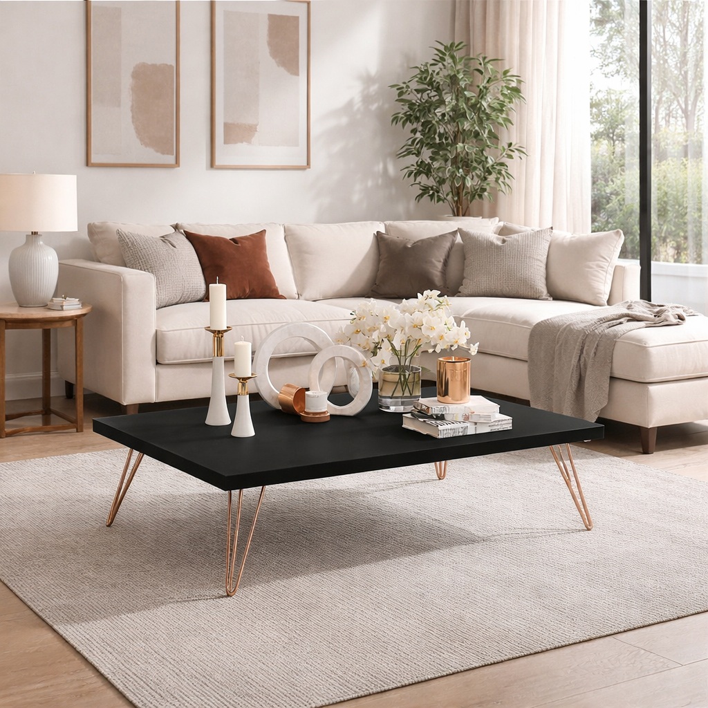 Mesa De Centro España Negro