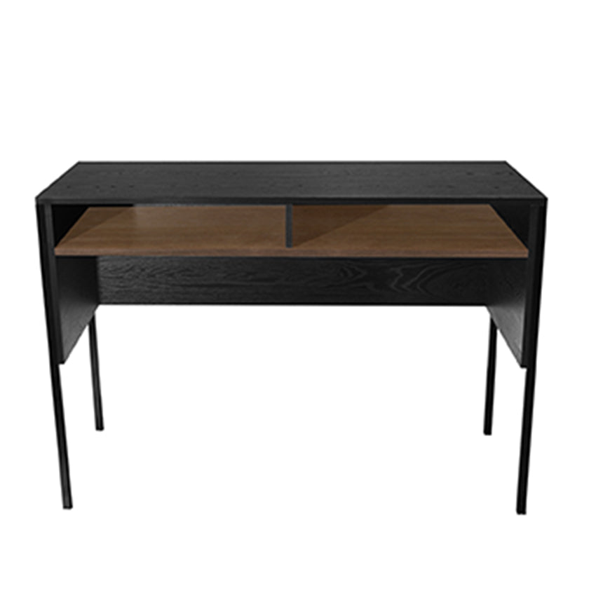Escritorio chicago amaretto negro (76.5x110x45)