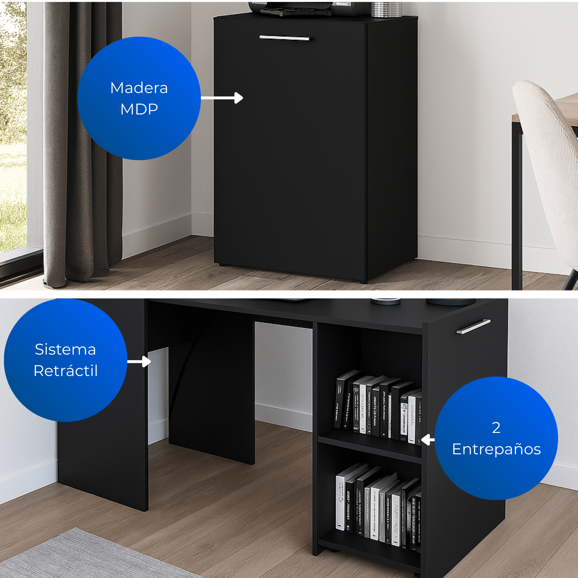 Escritorio Multifuncional Cadiz