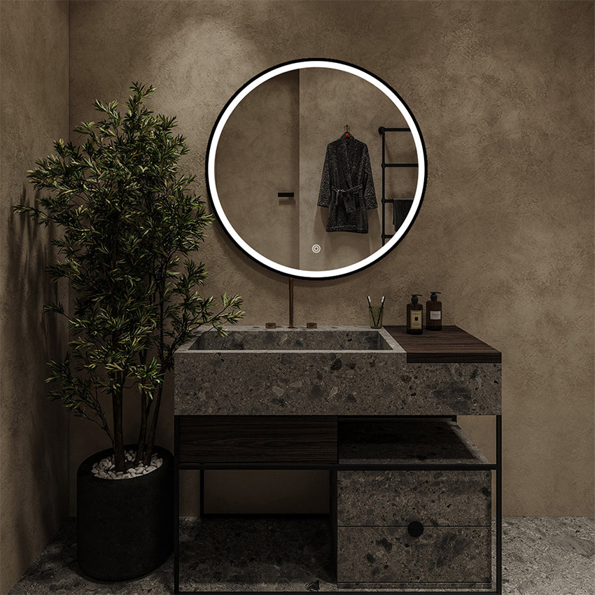 Espejo decorativo con luz led azore