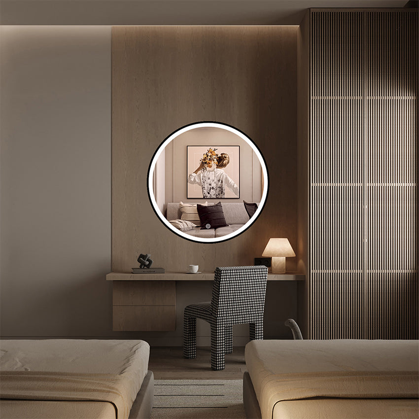 Espejo decorativo con luz led azore