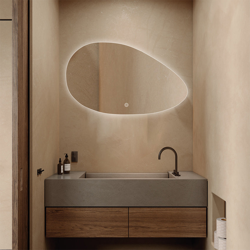 Espejo decorativo maya con luz led