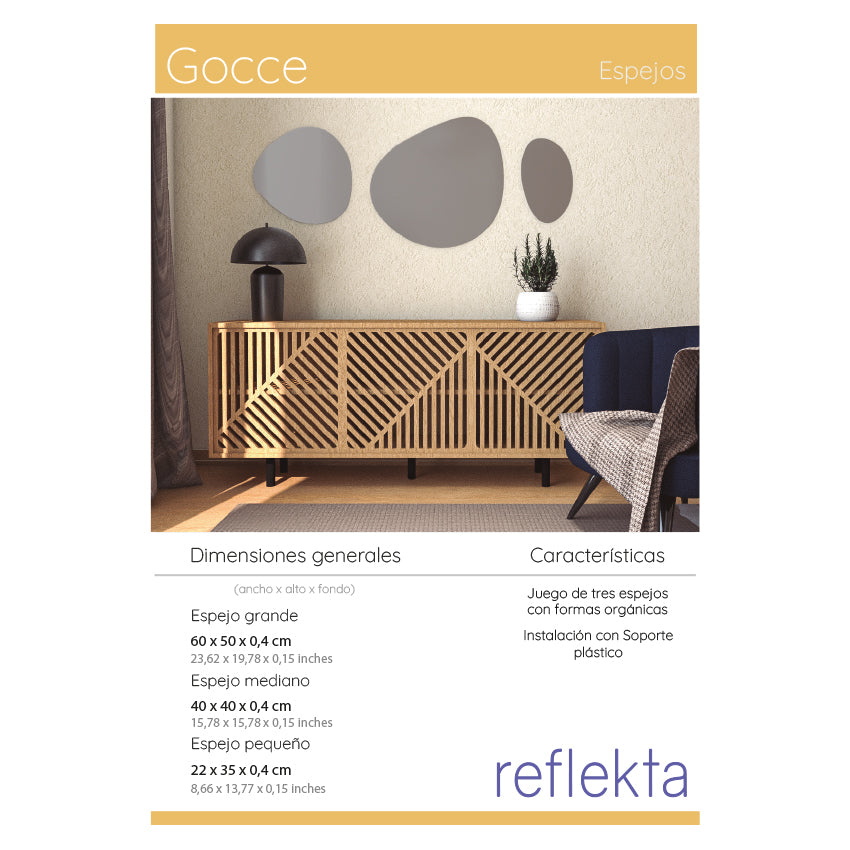 Espejo gocce
