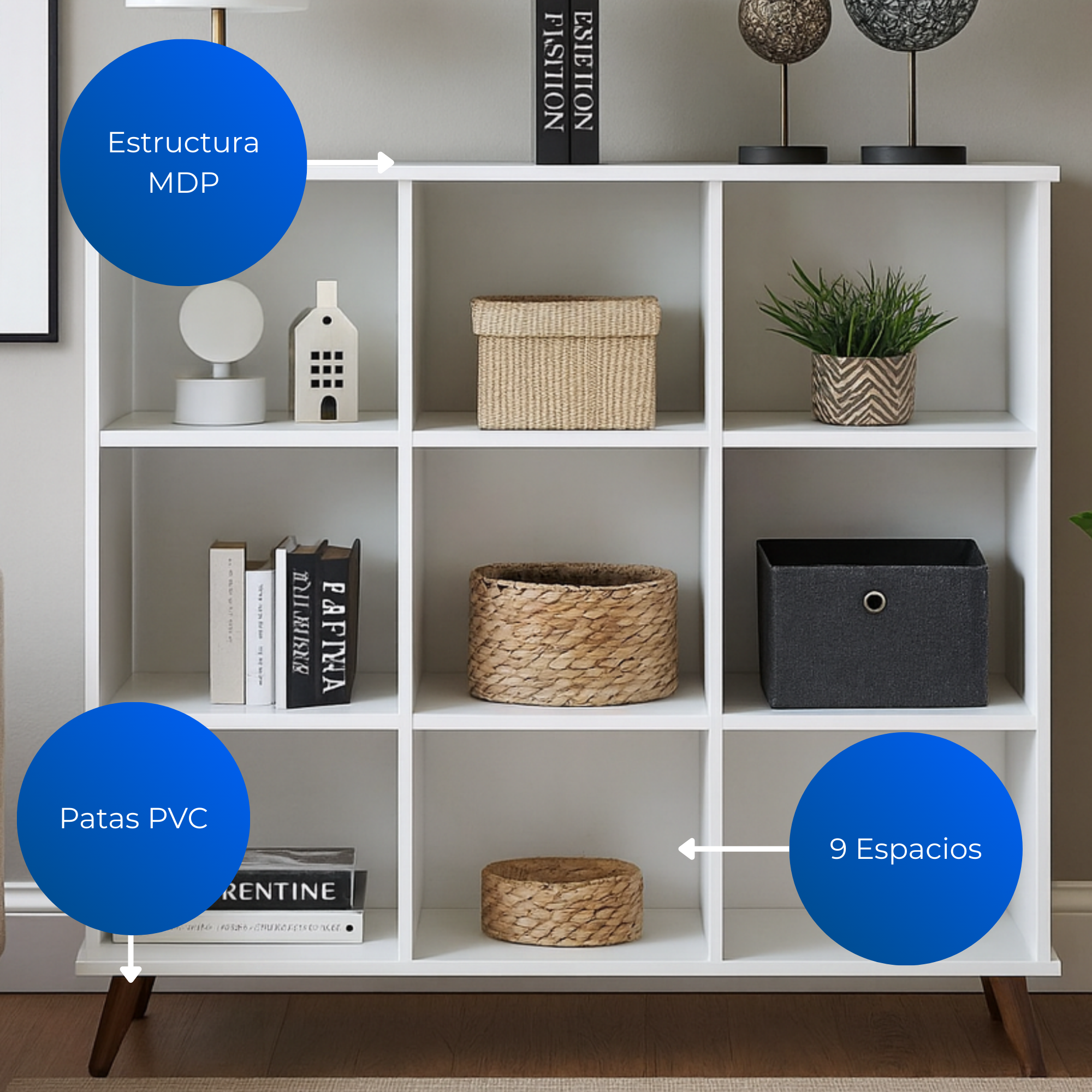 Estante Recife Blanco