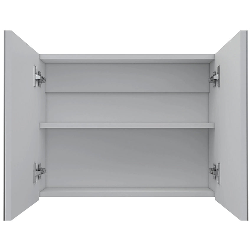 Gabinete de baño carlot, blanco, con dos puertas