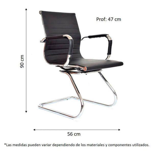 Silla Grand Interlocutora Negro