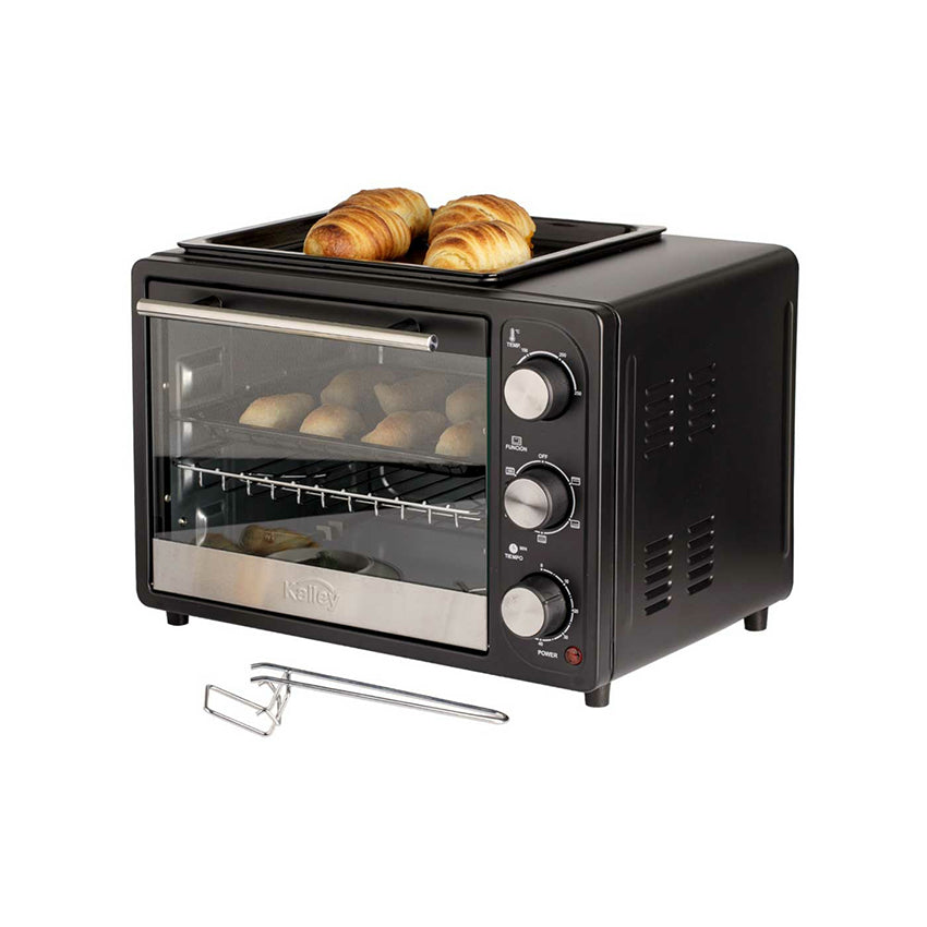 Horno tostador kalley k mhe18n 18 litros negro