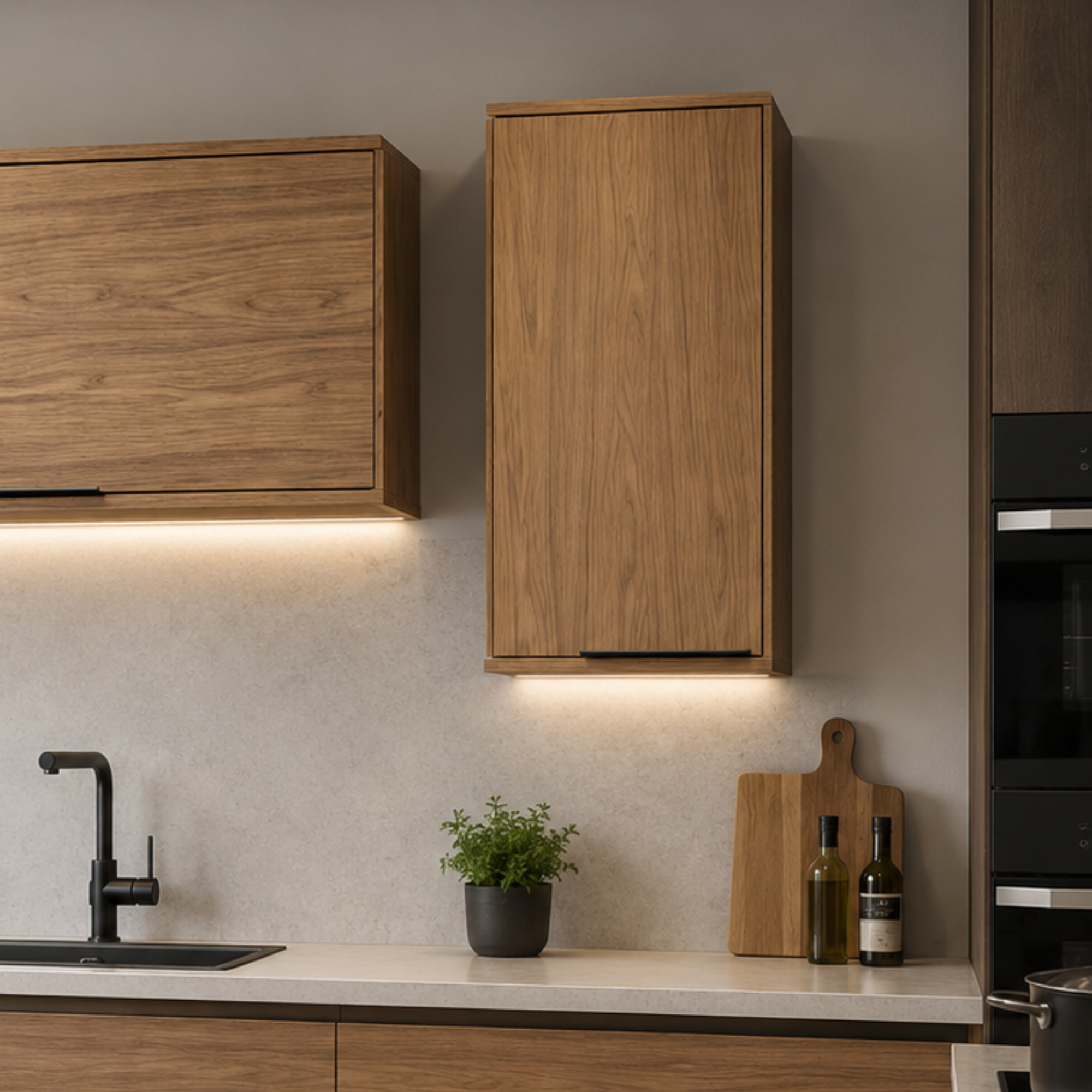 Mueble Aéreo de Cocina Java Natural