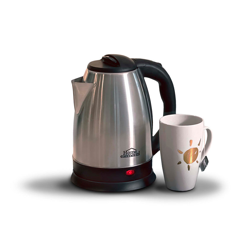 Jarra hervidora 1,9 lts acero inoxidable home elements
