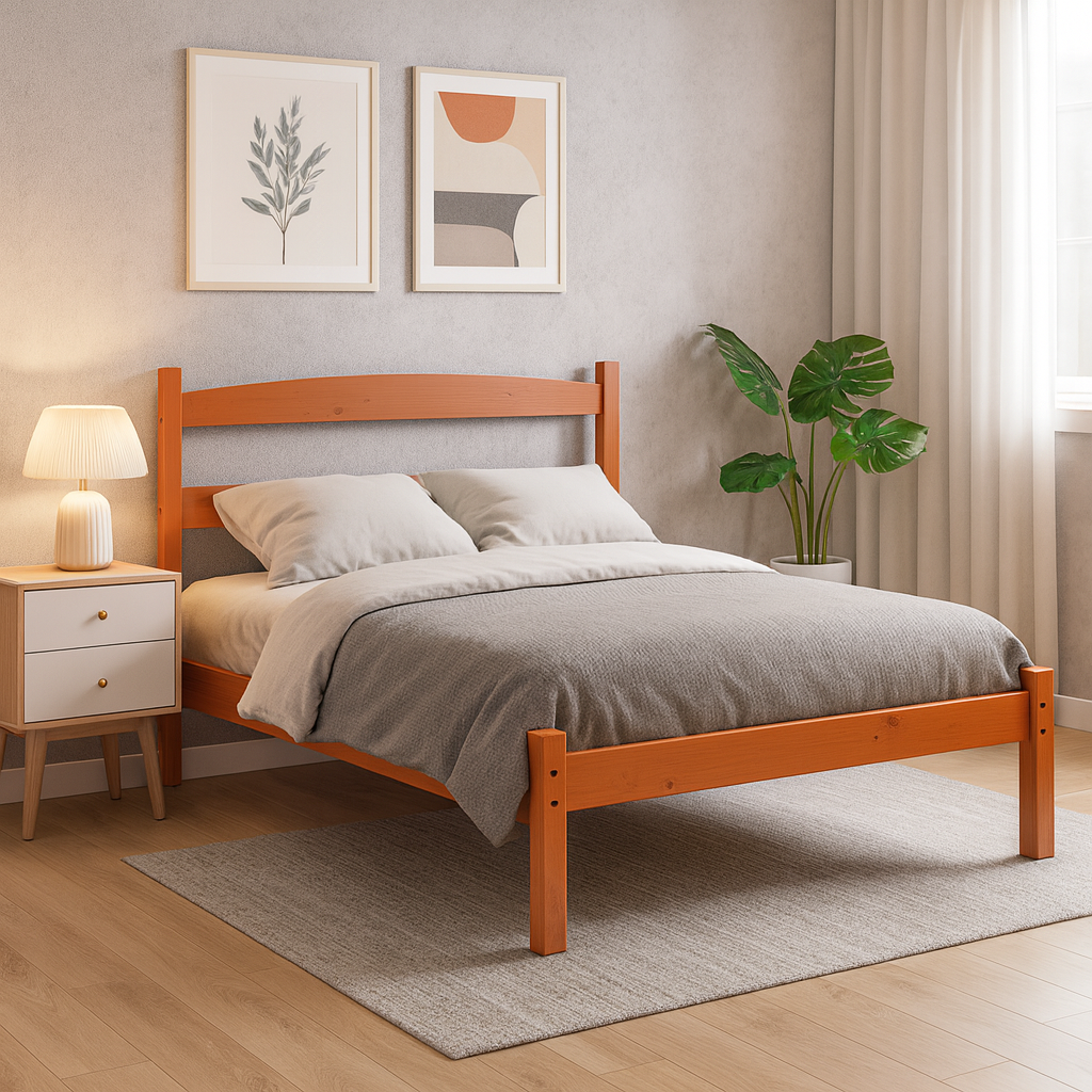 Cama doble kazan acacia