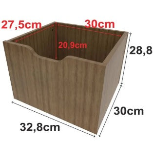 Kit 3 Cajones Organizador Santos