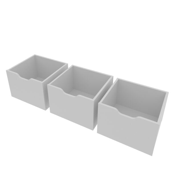 Kit 3 Cajones Organizador Santos