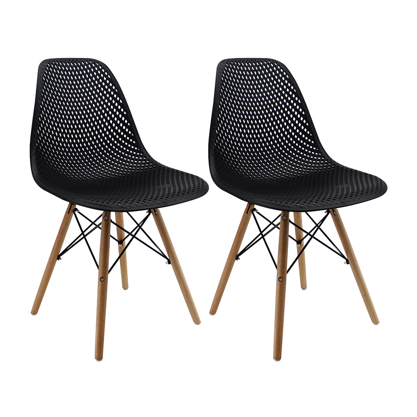 Kit por 2 silla colmeia tipo eames