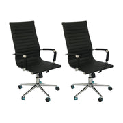 Kit por 2 silla esterilla alta para oficina 3301 alta