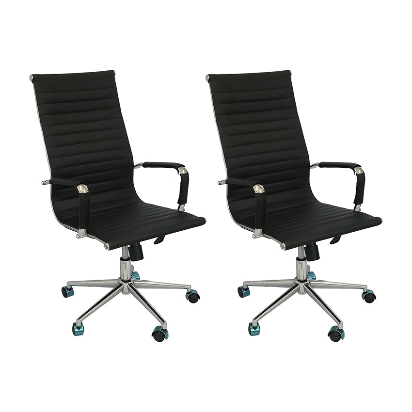 Kit por 2 silla esterilla alta para oficina 3301 alta