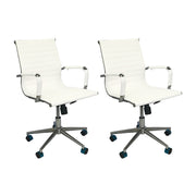 Kit por 2 silla esterilla baja para oficina 3301 baja