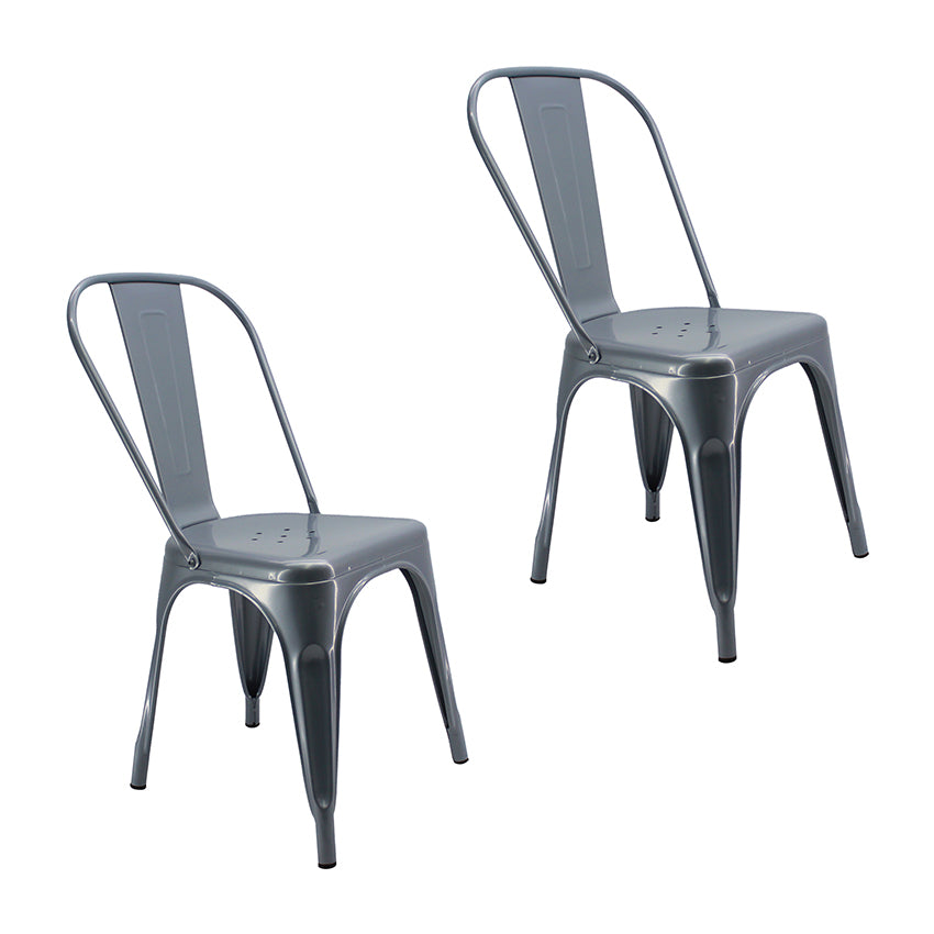 Kit por 2 silla titan tipo tolix