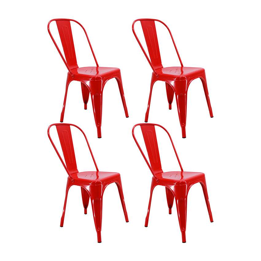 Kit por 4 silla tolix metalica para comedor restaurante