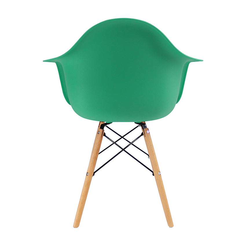 Kit por 2 silla eames brazos menta   verde menta