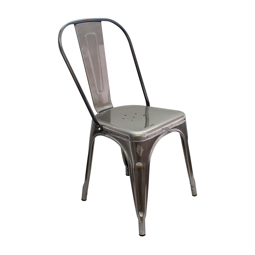 Kit por 4 silla titan tipo tolix   metal rustic