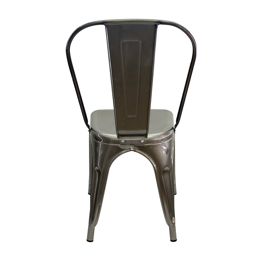 Kit por 4 silla titan tipo tolix   metal rustic