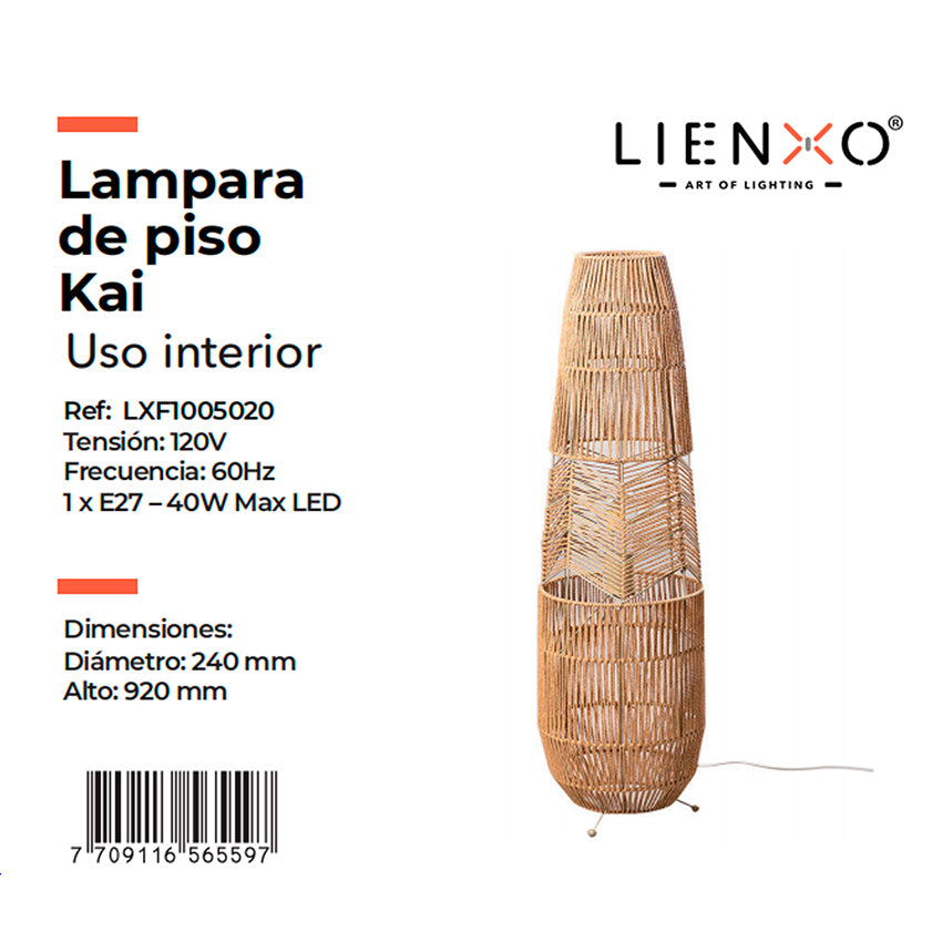 Lámpara de piso kai
